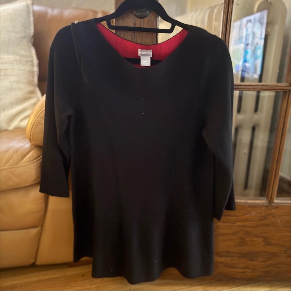 Wool Chicos Sweater Tunic